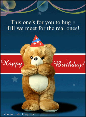 Re Happy Birthday Numptz2012 The Ebay Community Bear with balloon and birthday cap.watercolor vector illustration. the ebay community