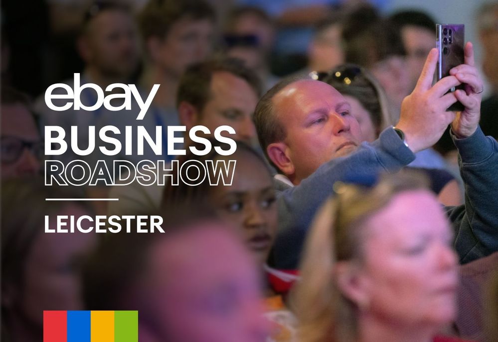 Join us at the eBay Business Roadshow in Leicester on 18 April