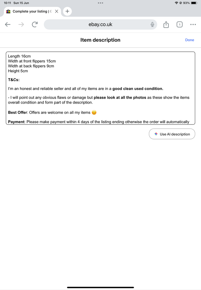 On a browser /classic site