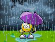Rain and umbrella.gif