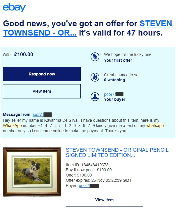 New offer received  £100.00 for STEVEN TOWNSEND - OR...  184548419673  - john.tillbrook@gmail.com - Gmail (2).png